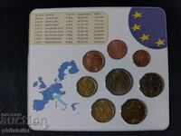 Италия 2002 - Евро сет - комплектна серия
