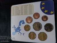 Испания 2001 - Евро сет - комплектна серия