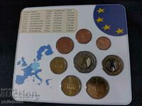 Germany 2002 - Euro set - complete series