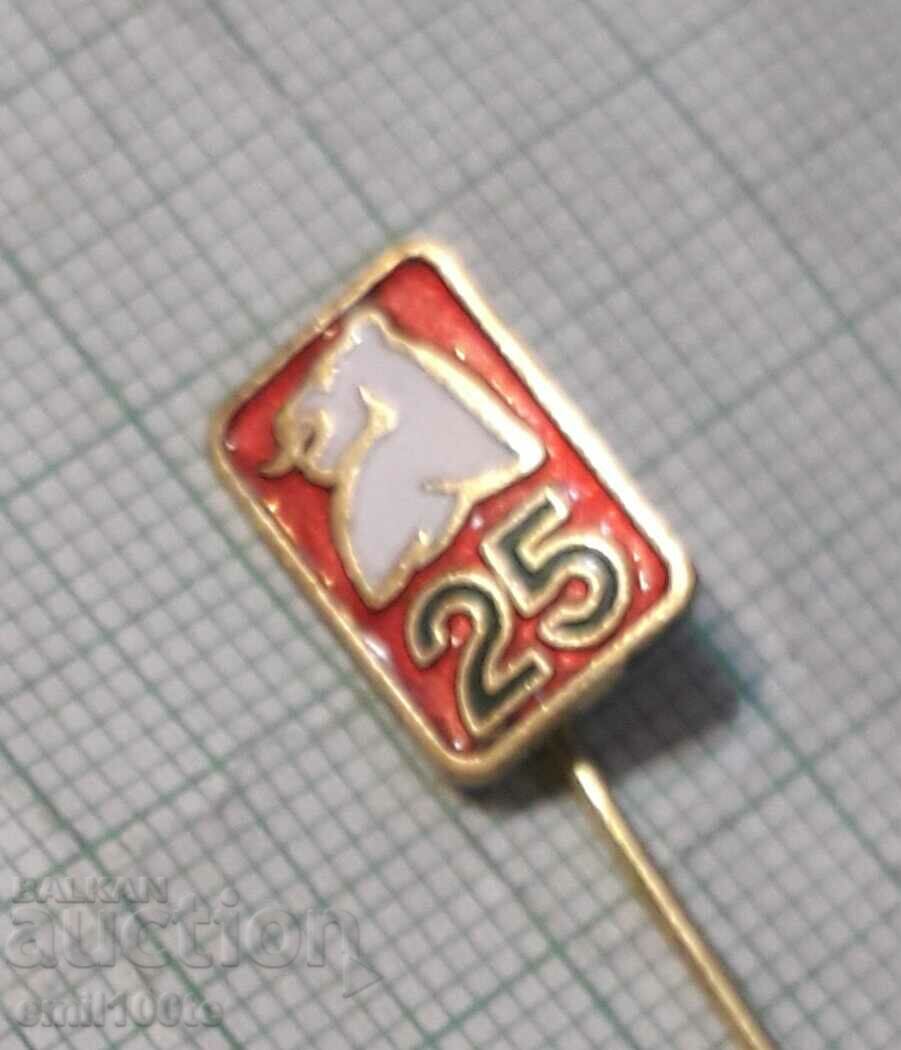 Auction Badge - 25 years Mint Auction Badge - 25 years Mint