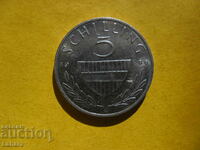 5 Shillings 1986 Austria