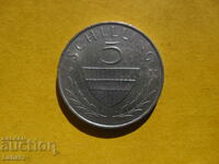 5 Shillings 1990 Austria