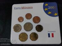 Γαλλία 2001 - Euro set - ολοκληρωμένη σειρά