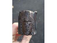 Old Pipe Wood Carving