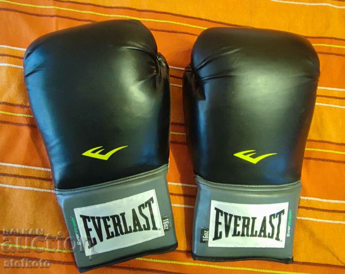 EVERLAST - боксови ръкавици everlast pro style / ЧЕРНИ - 16