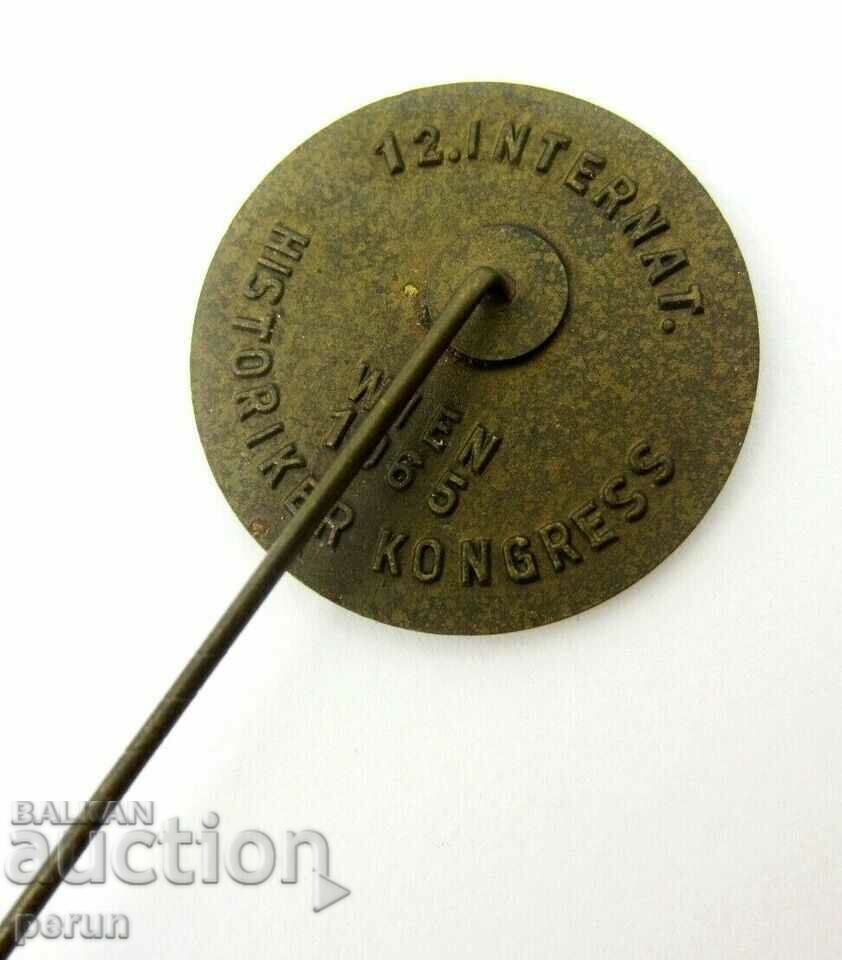 Delivery of XII International Congress - Historical Sciences - Vienna - 1965 - Sign Delivery of XII International Congress - Historical Sciences - Vienna - 1965 - Sign