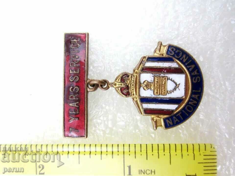 Auction  British National Savings Movement after WW2 - Sign