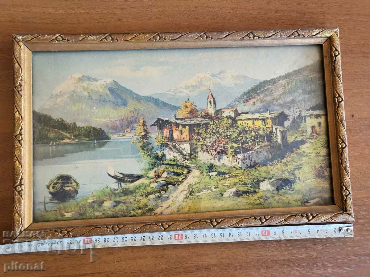 Delivery of Antique framed reproduction