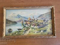 Antique framed reproduction