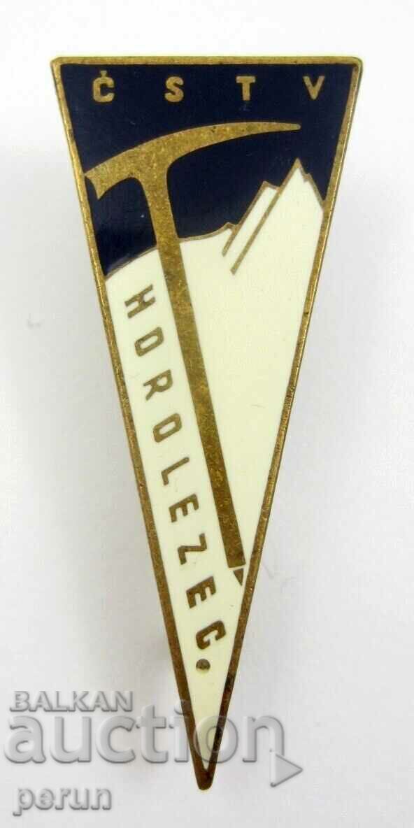 Auction  Mountaineering-Tourism-Czech Republic-Str badge -Email