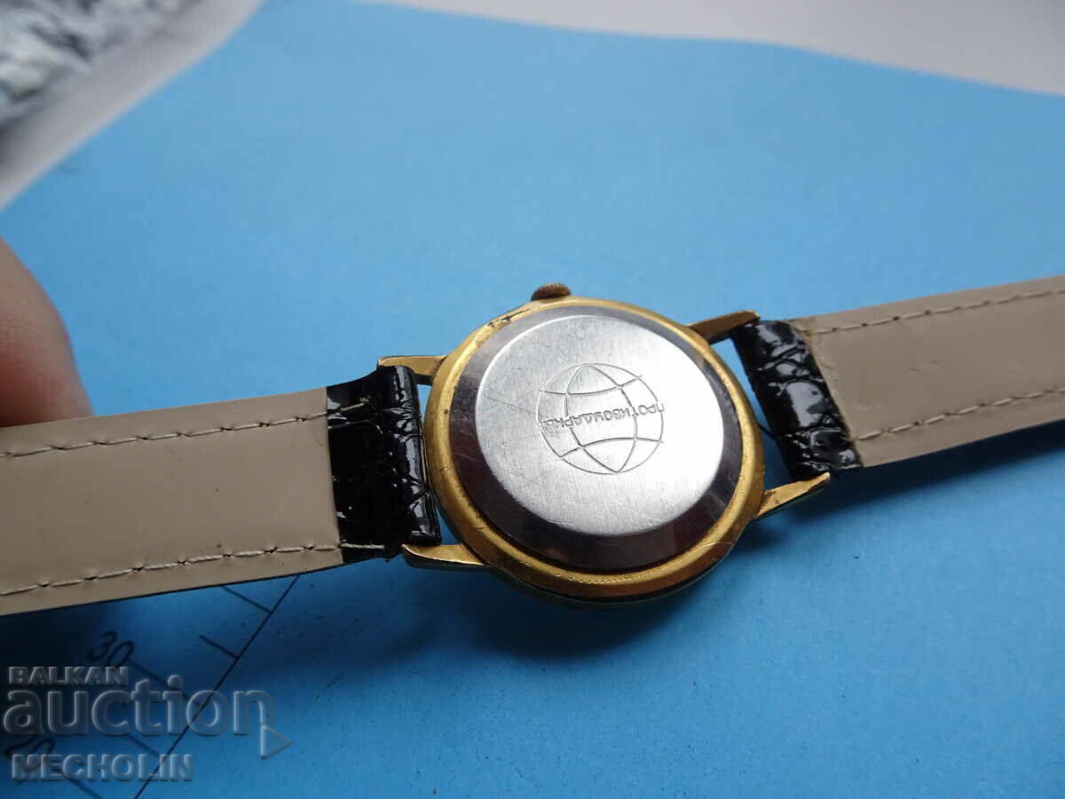 COLLECTIBLE RUSSIAN WATCH ZARYA GOLD PLATED - 6