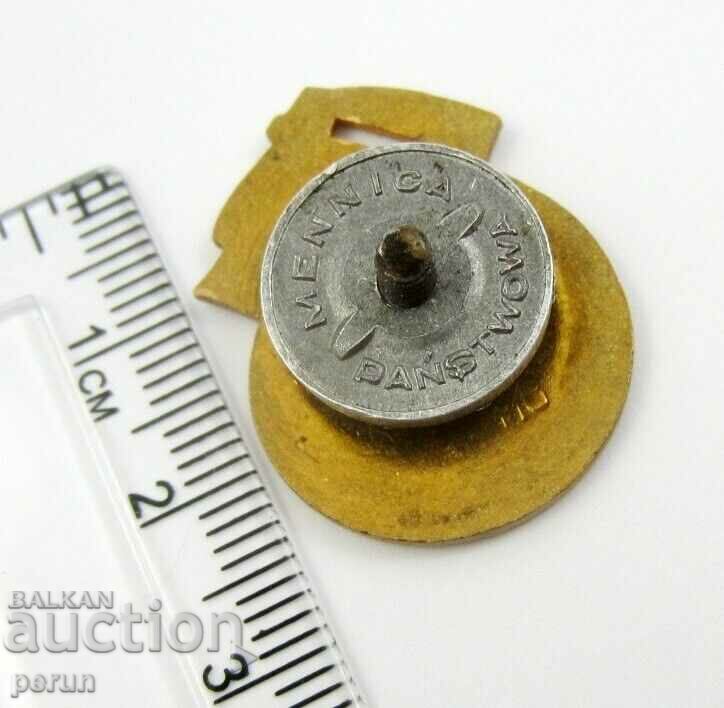 Auction OLD BADGE-SCREW-ENAMEL-1955-ST. YOUTH STUDENT FESTIVAL Auction OLD BADGE-SCREW-ENAMEL-1955-ST. YOUTH STUDENT FESTIVAL