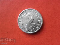 2 гроша 1966 г. Австрия