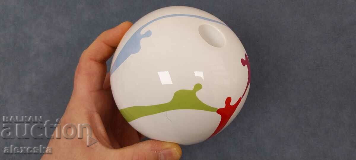 Ceramic candle holder - Art design with price 20.00 BGN | € 10.23 Ceramic candle holder - Art design with price 20.00 BGN | € 10.23