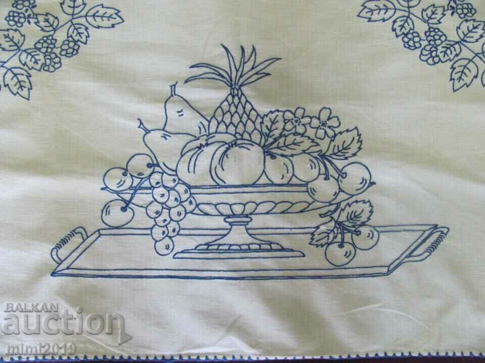 50's Hand Embroidery Tapestry for Wall with price 21.00 BGN | € 10.74 50's Hand Embroidery Tapestry for Wall with price 21.00 BGN | € 10.74