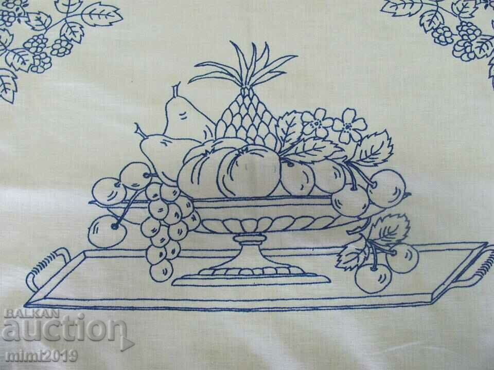 Delivery of 50's Hand Embroidery Tapestry for Wall Delivery of 50's Hand Embroidery Tapestry for Wall