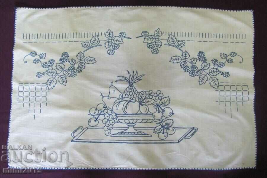 50's Hand Embroidery Tapestry for Wall - 7 50's Hand Embroidery Tapestry for Wall - 7
