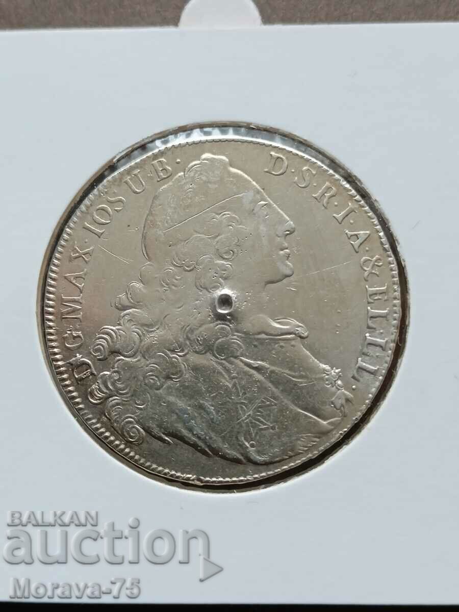 Thaler Bavaria Maximilian 1764 silver with price 115.00 BGN | € 58.80 Thaler Bavaria Maximilian 1764 silver with price 115.00 BGN | € 58.80