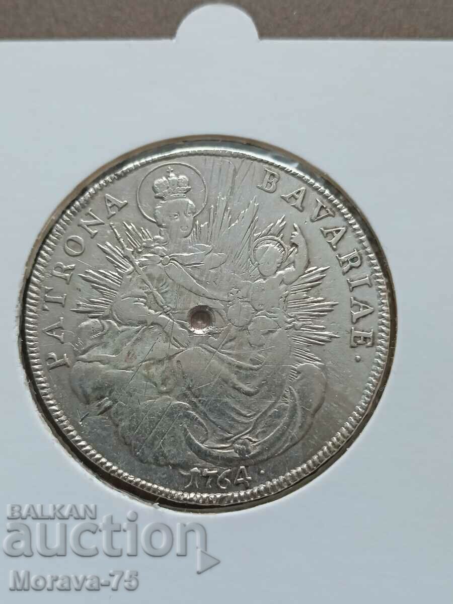 Талер Бавария Максимилиан 1764 сребро