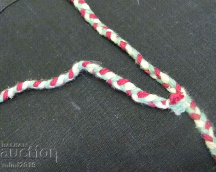 19th Century Folk Art Women's Apron with Embroidery - 5