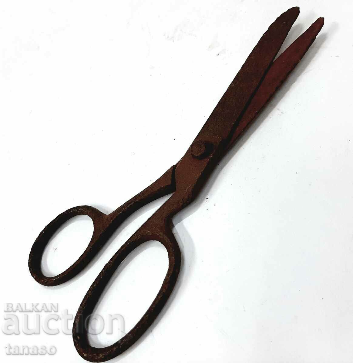 Old tailor's rusty scissors, scissors(12.2) - 5 Old tailor's rusty scissors, scissors(12.2) - 5