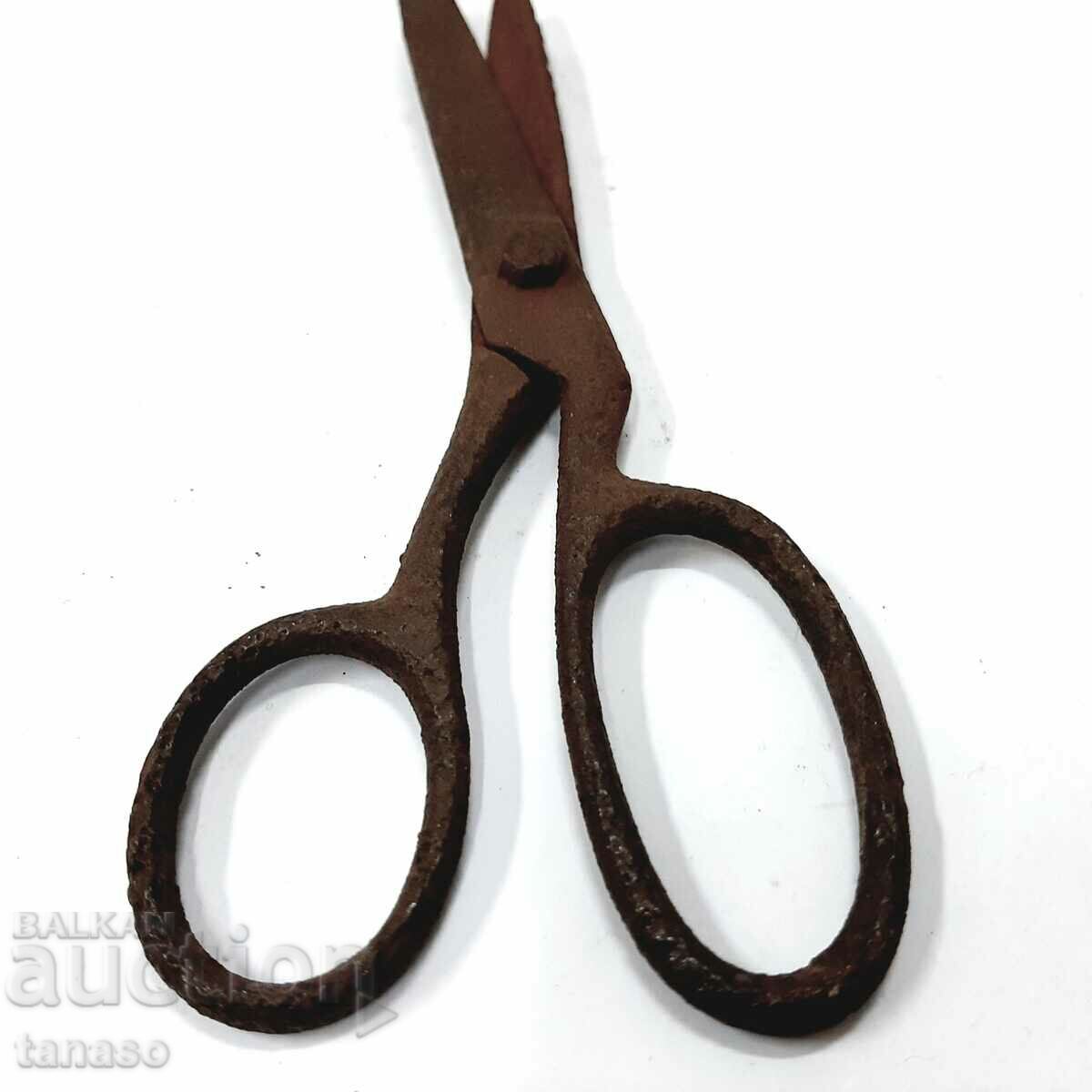 Old tailor's rusty scissors, scissors(12.2) - 6 Old tailor's rusty scissors, scissors(12.2) - 6