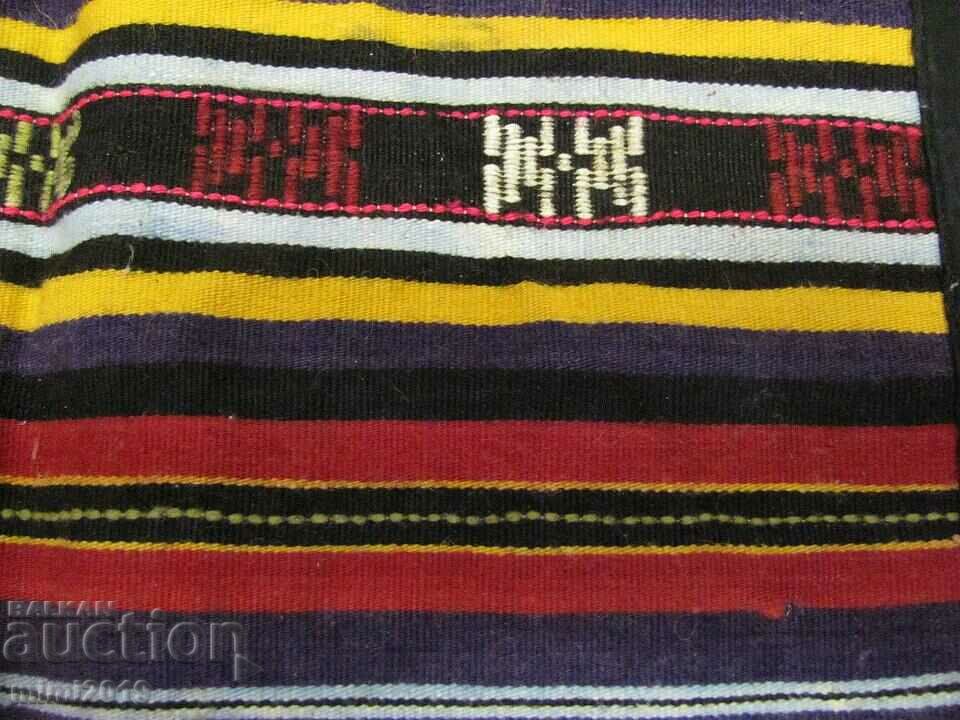 Șorț costum de lână pentru femei de artă populară din secolul al XIX-lea - 5