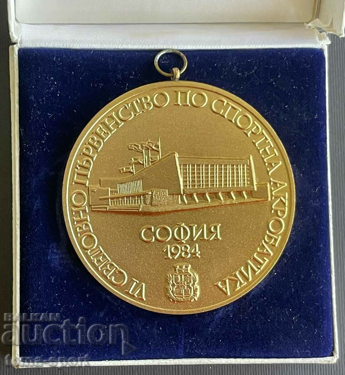 19 Bulgaria Gold medal 4th World Acrobatics Championships with price 50.00 BGN | € 25.56 19 Bulgaria Gold medal 4th World Acrobatics Championships with price 50.00 BGN | € 25.56