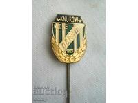 Football badge - 60 years old. FC Gornik (now Concordia Knurow), Poland