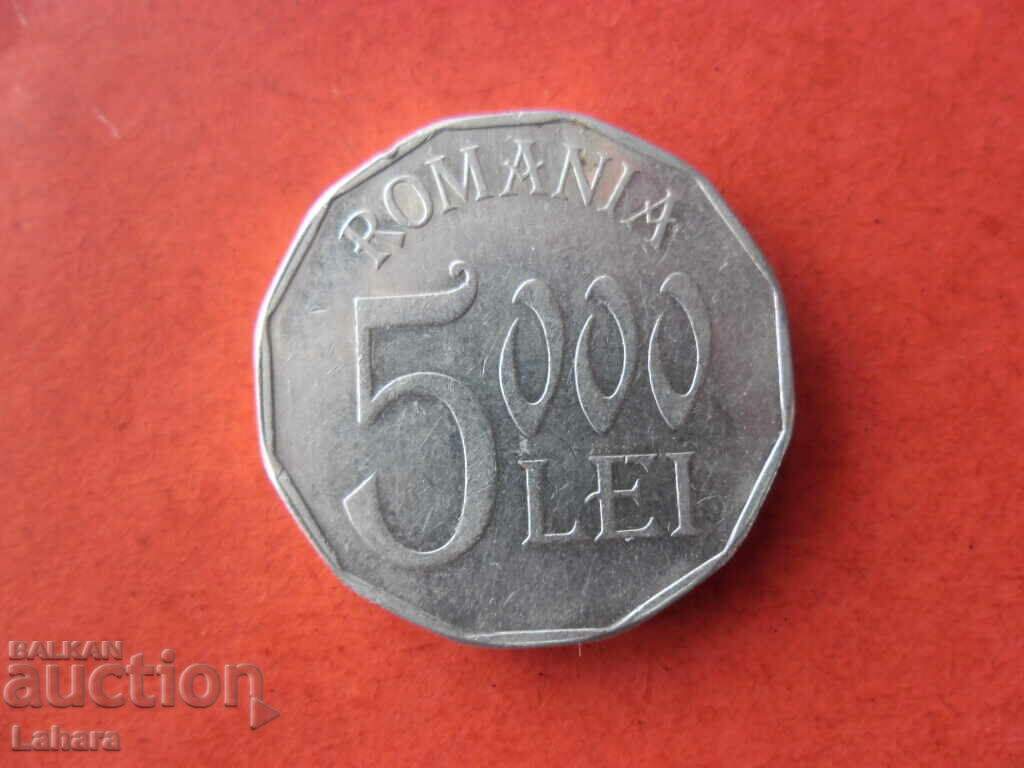 5000 lei 2002 Romania