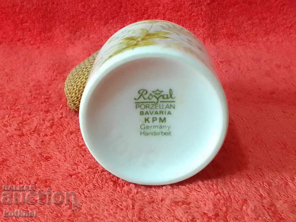 Old porcelain Royal KPM Perfume Bottle Handmade - 6 Old porcelain Royal KPM Perfume Bottle Handmade - 6