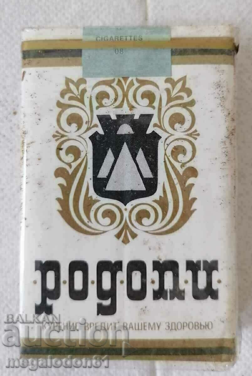 Παλιό κουτί τσιγάρων «Ροδόπη», ατύπωτο