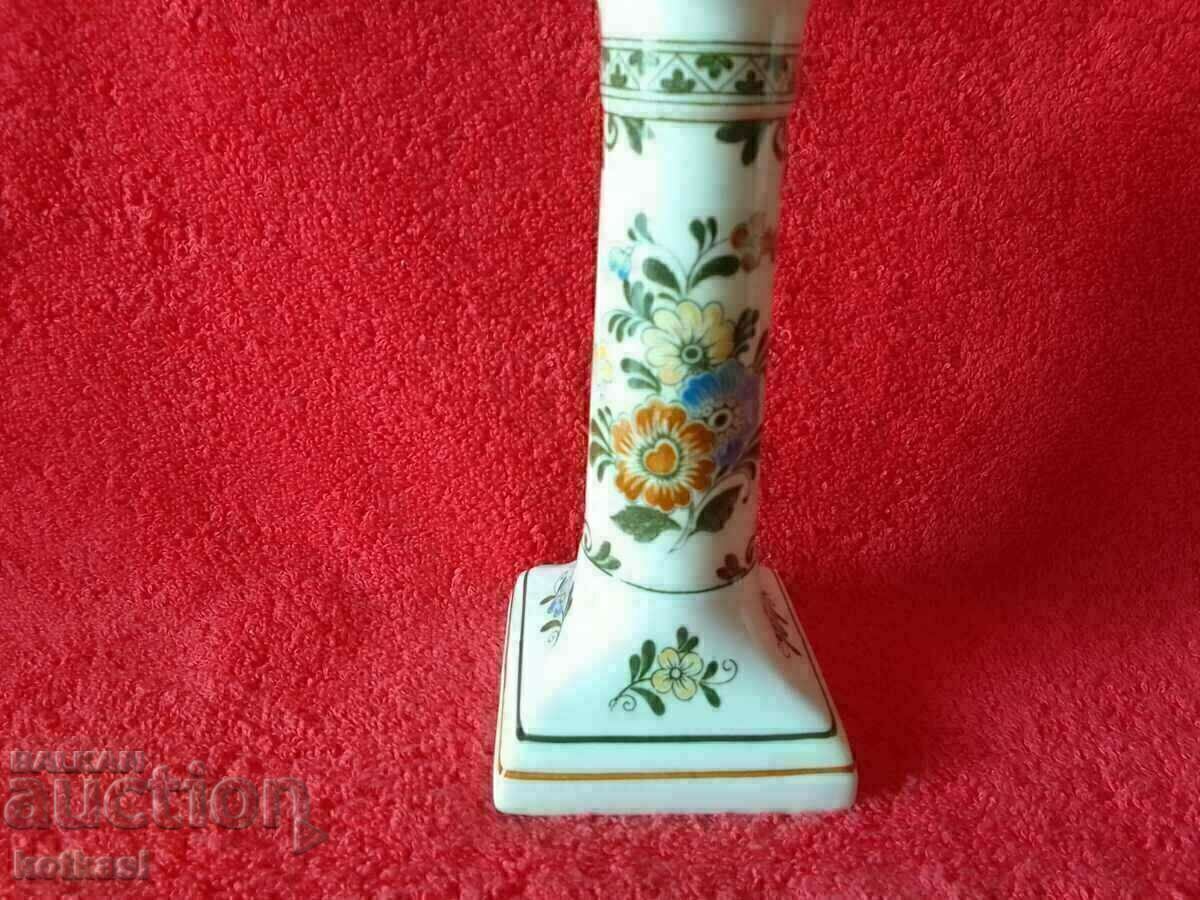 Old porcelain Candlestick marked Villeroy & Boch Germany with price 32.00 BGN | € 16.36 Old porcelain Candlestick marked Villeroy & Boch Germany with price 32.00 BGN | € 16.36