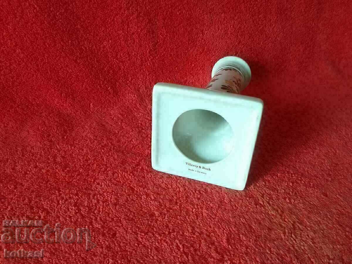Old porcelain Candlestick marked Villeroy & Boch Germany - 6 Old porcelain Candlestick marked Villeroy & Boch Germany - 6