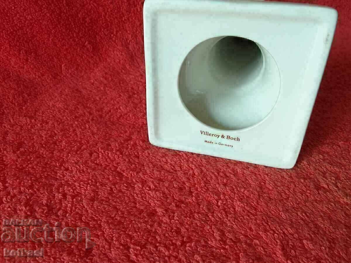 Old porcelain Candlestick marked Villeroy & Boch Germany - 7 Old porcelain Candlestick marked Villeroy & Boch Germany - 7