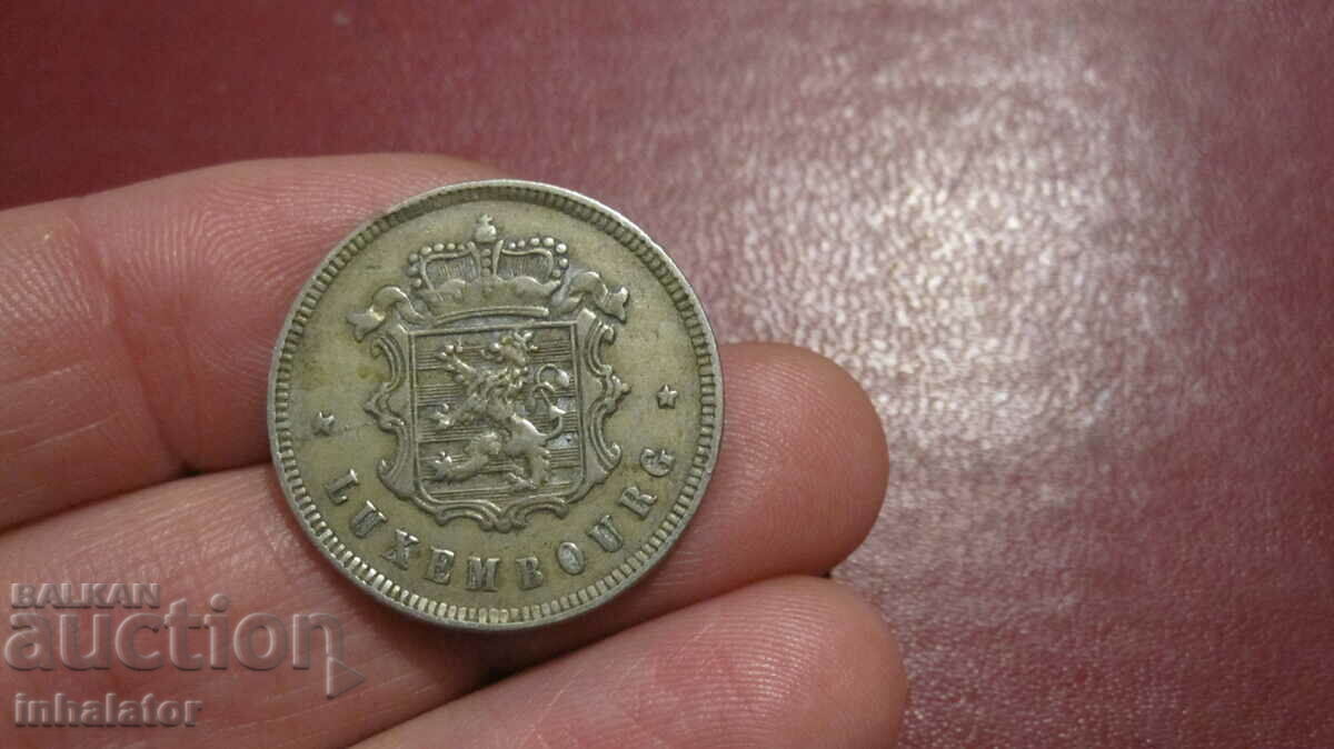 1927 year 25 centimes Luxembourg