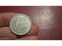 1938 anul 25 de centi Luxemburg