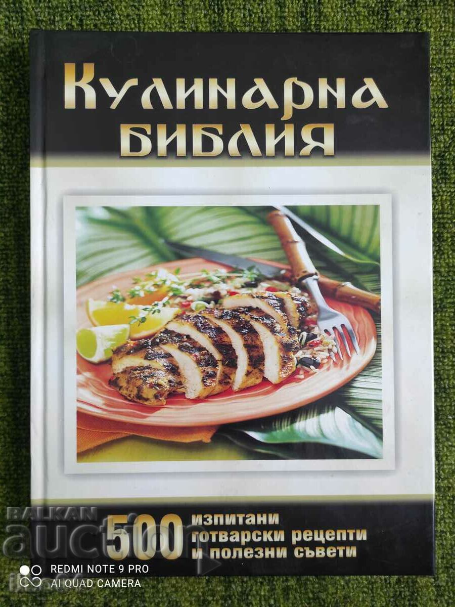 Culinary Bible - 500 tried and tested cooking recipes
