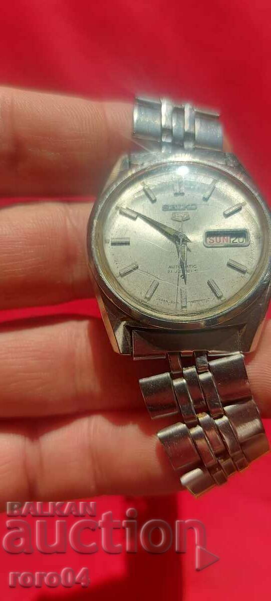 Auction  SEIKO 5 - 21 j.