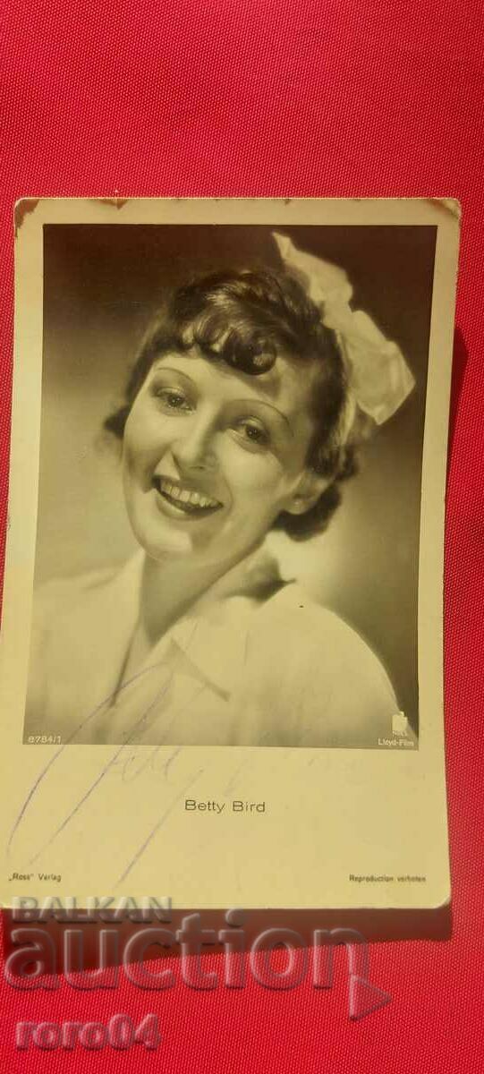 Betty Bird - AUTOGRAPH - 6 Betty Bird - AUTOGRAPH - 6