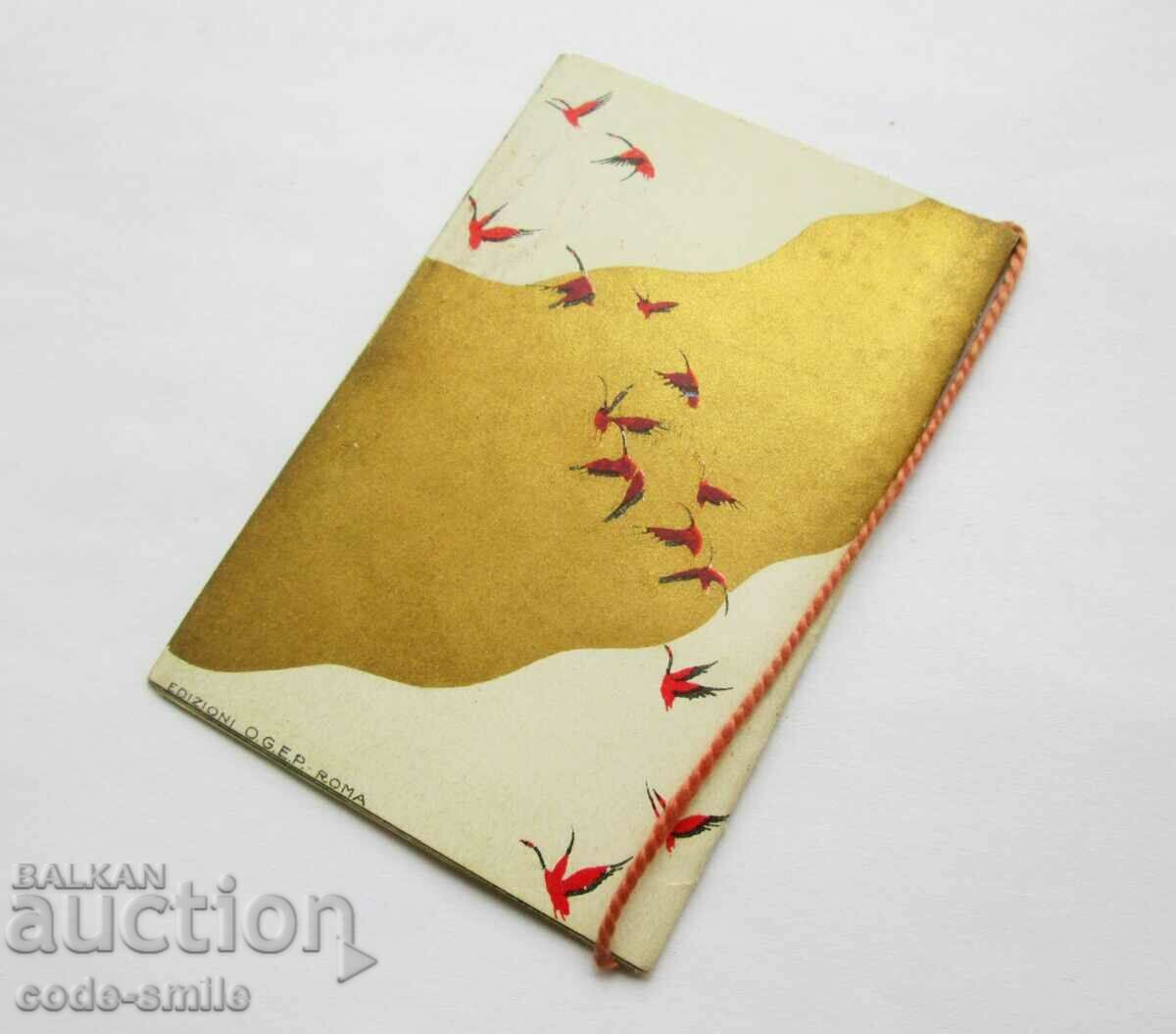 Broșură publicitară veche italiană și calendar 1931 cu preț 35.00 BGN | € 17.90 Broșură publicitară veche italiană și calendar 1931 cu preț 35.00 BGN | € 17.90