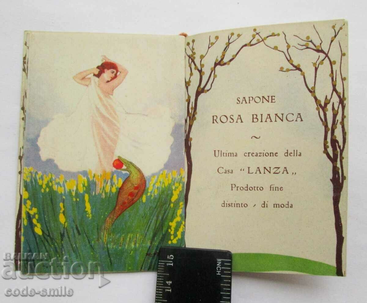 Licitație Broșură publicitară veche italiană și calendar 1931 Licitație Broșură publicitară veche italiană și calendar 1931
