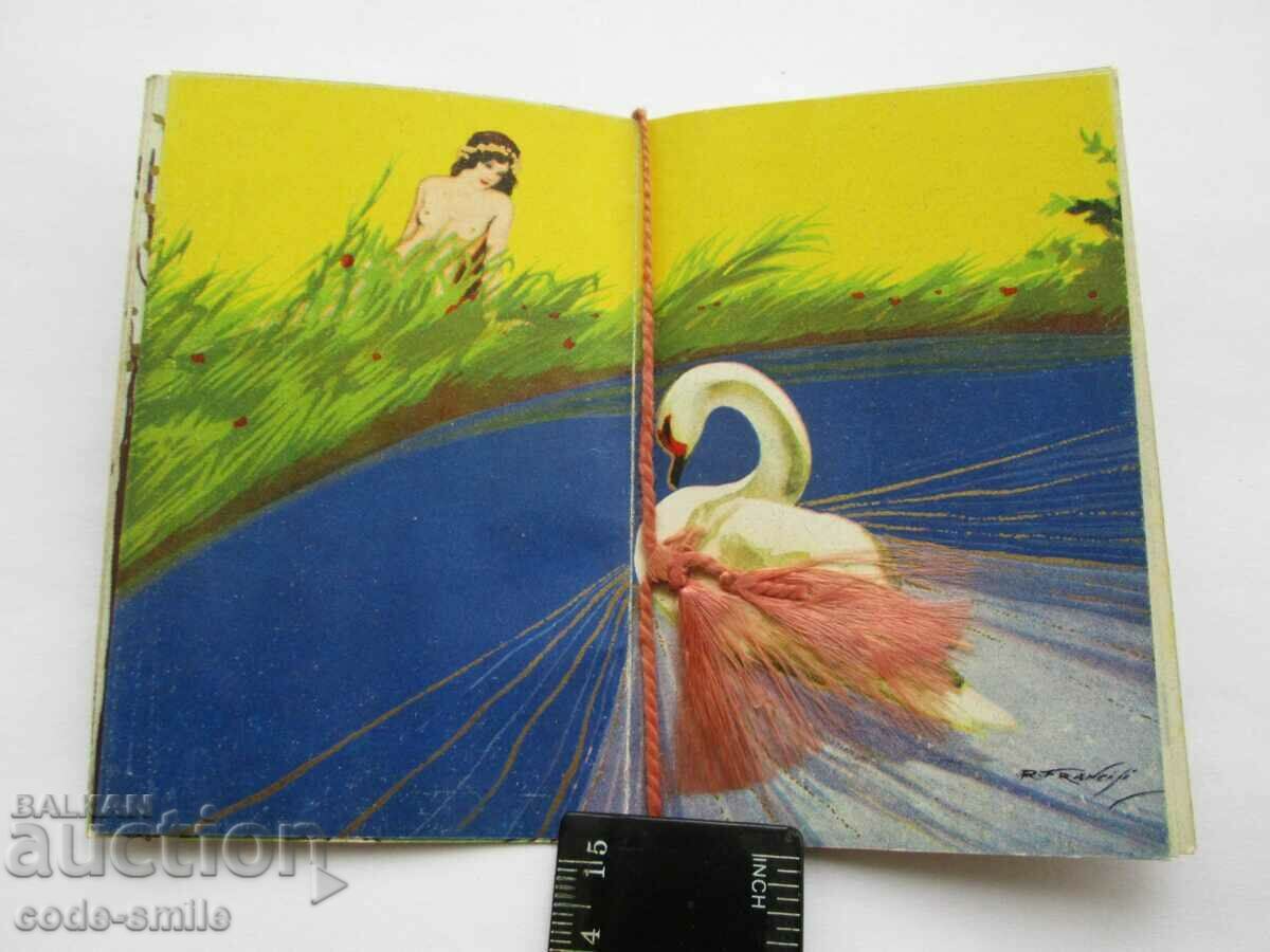 Broșură publicitară veche italiană și calendar 1931 - 6 Broșură publicitară veche italiană și calendar 1931 - 6