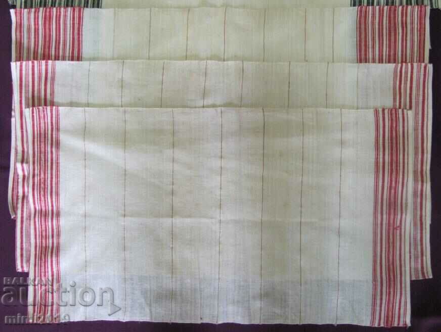 Auction 19th century Cotton Kennar Towels, Napkins 7 pcs. Auction 19th century Cotton Kennar Towels, Napkins 7 pcs.