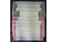 19th century Cotton Kennar Towels, Napkins 7 pcs.