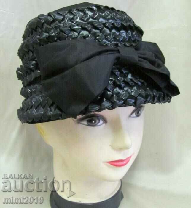 30's Antique Ladies Hat Black with price 60.00 BGN | € 30.68