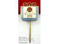 Πρώτο Ευρωπαϊκό Πρωτάθλημα Μπάσκετ-Σόφια-1965-Σήμα