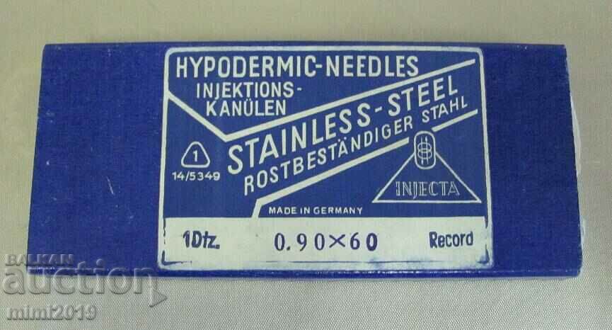 WWII INJECTA Syringe Needles - 5 WWII INJECTA Syringe Needles - 5