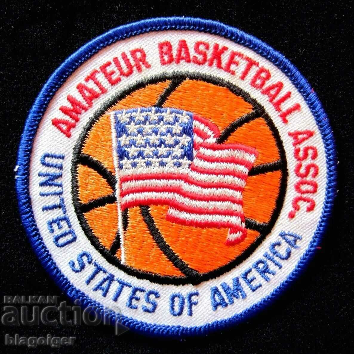 USA-AMERICAN BASKETBALL ASSOCIATION-EMBLEM-PATCH with price 11.99 BGN | € 6.13 USA-AMERICAN BASKETBALL ASSOCIATION-EMBLEM-PATCH with price 11.99 BGN | € 6.13