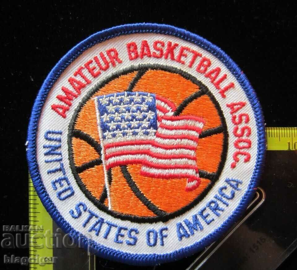 Auction USA-AMERICAN BASKETBALL ASSOCIATION-EMBLEM-PATCH Auction USA-AMERICAN BASKETBALL ASSOCIATION-EMBLEM-PATCH